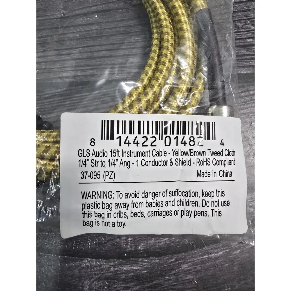 GLS Audio 15ft Tweed 1/4